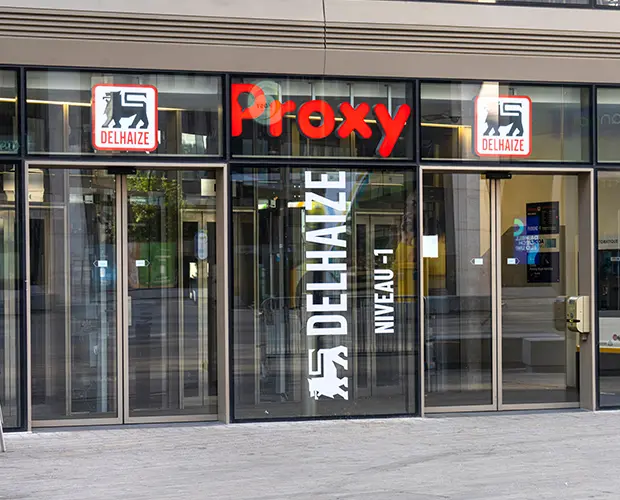 Delhaize proxy winkel